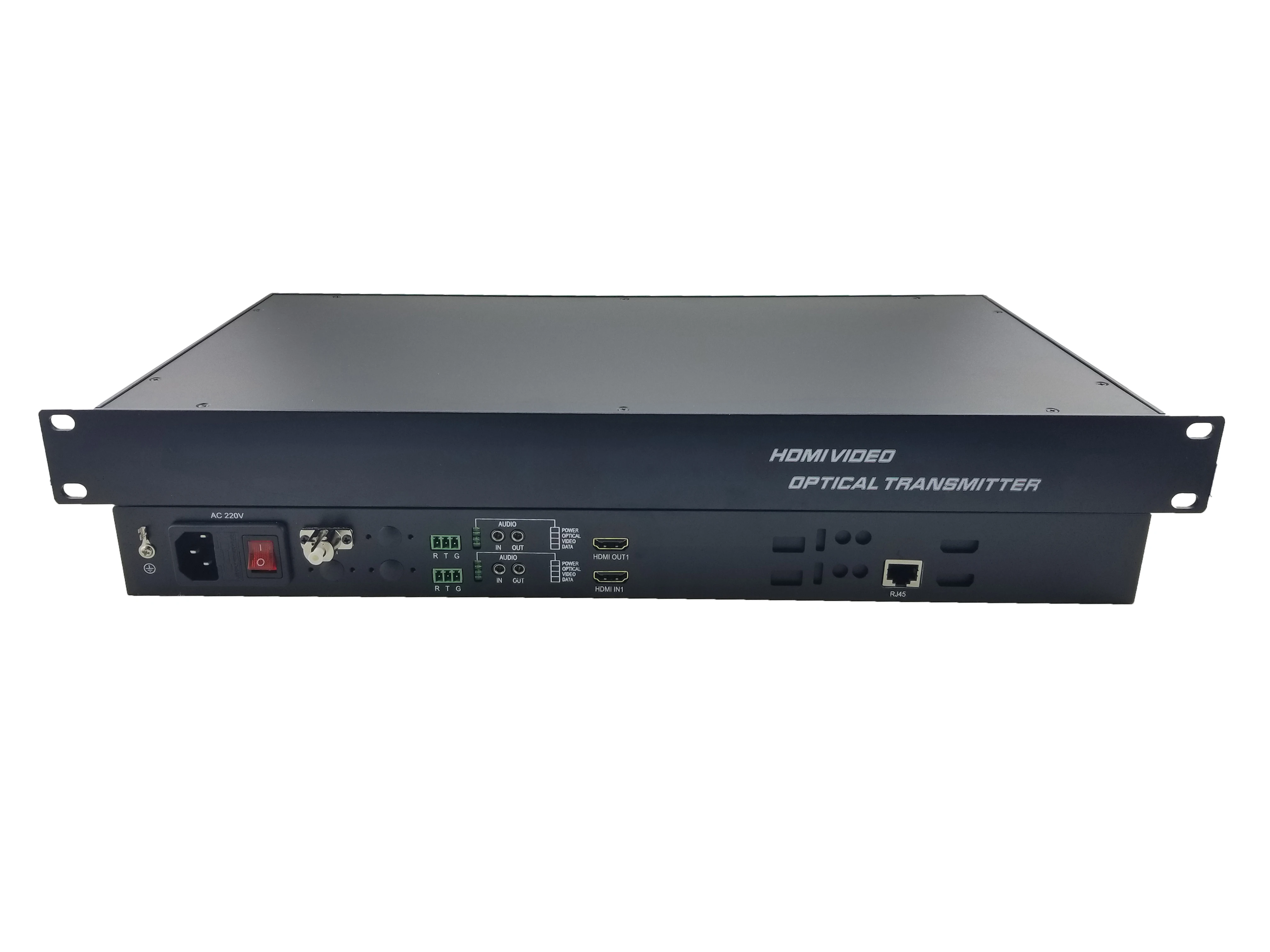 2 ch HDMI/AUDIO/DATA/ETHERNET over Fiber Optic Extender