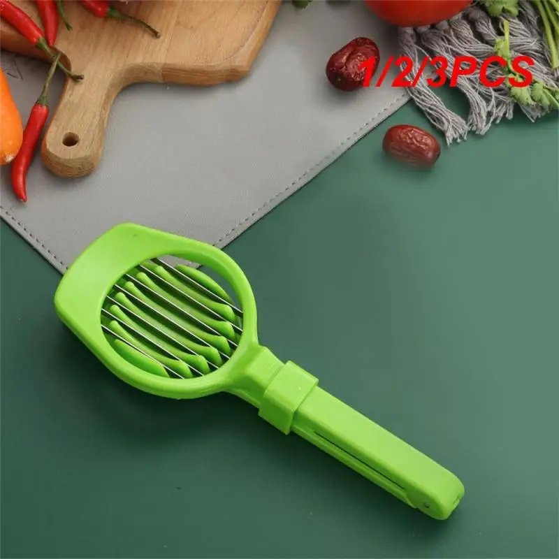 1/2/3 Pz In Acciaio Inox Palmare Fungo Kiwi Divisore Pomodoro Cutter Uovo Split Dispositivo Multifunzione Affettare Stampo Affettatrice Uovo