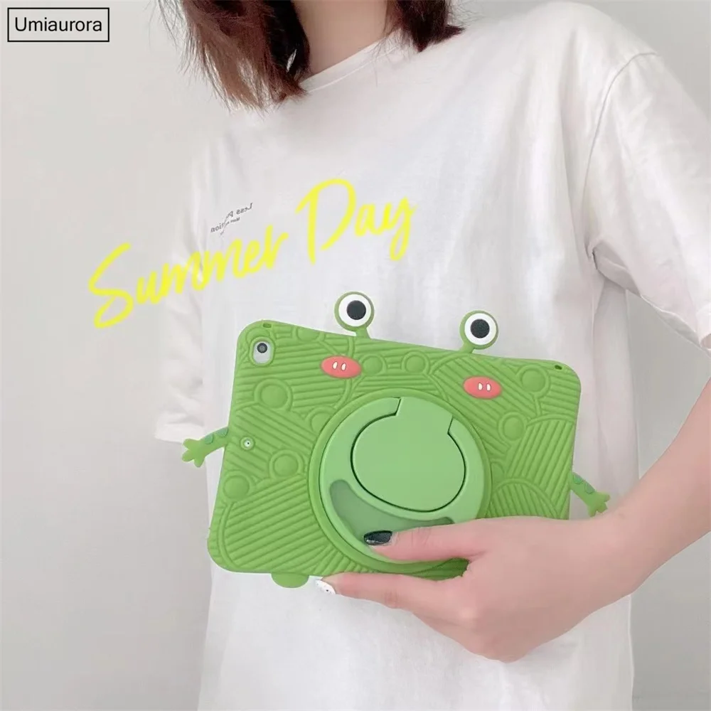 Cartoon Silicon Tablet Cases para Crianças Stand Silicon Cover Shell Huawei Mediapad m5 Lite 8.0 t5 10 Matepad 11 10.8 10.4 T10 9.7 T10s 10.1 - Imagem 6