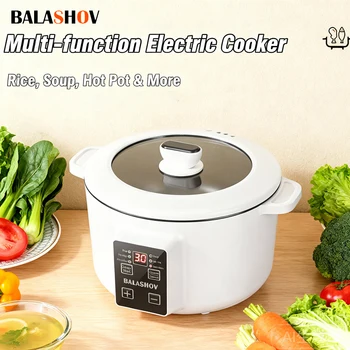 220V Household Multi Cookers 3.5L Electric Cooker Non-stick Cooking pot Hot Pot Smart Rice cooker Cooking Appliances 1