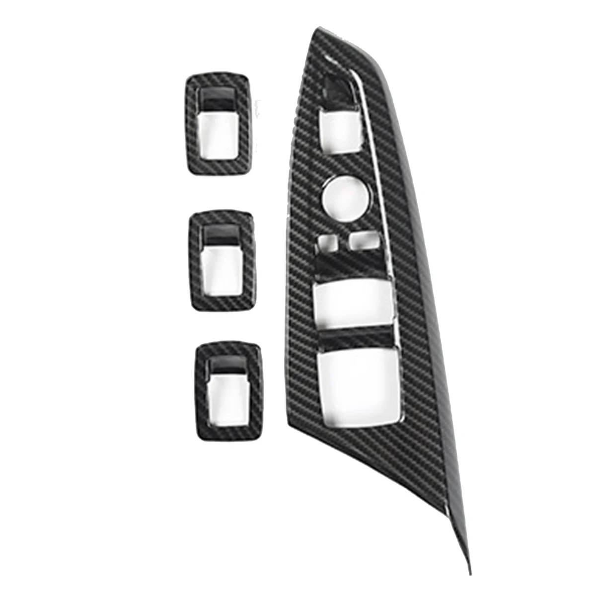 

Кнопки для подъема стекла автомобиля, декоративная рамка для BMW X3 X4 F25 F26 2011-2017 Carbon