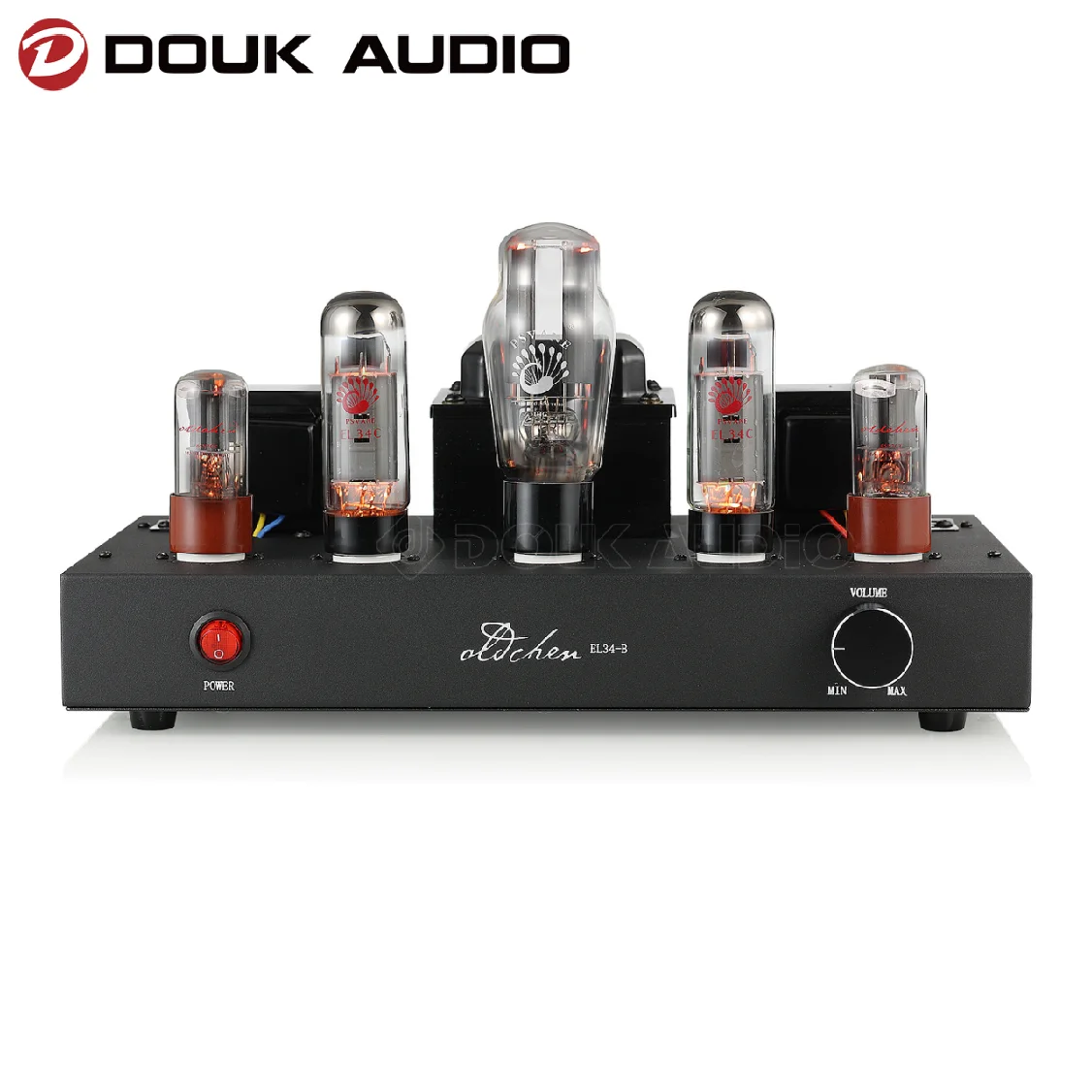 Douk Audio Updated 6n9p Push El34 Valve Tube Amplifier Pure Handmade