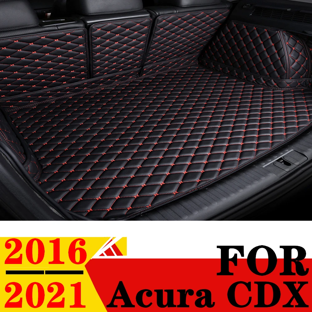 

Car Trunk Mat For Acura CDX 2021 2020 2019 2018 2017 2016 Rear Cargo Cover Carpet Liner Tail Vehicles Parts Boot Luggage Pad