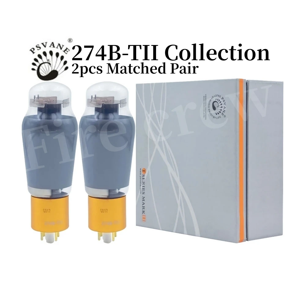 PSVANE Vacuum Tube 274B MARKII 274B-TII Collection Version Upgrade 5U4G U77 5AR4 GZ34 5Z4P 5Z3P Audio Valve Electronic Tube Amp 5