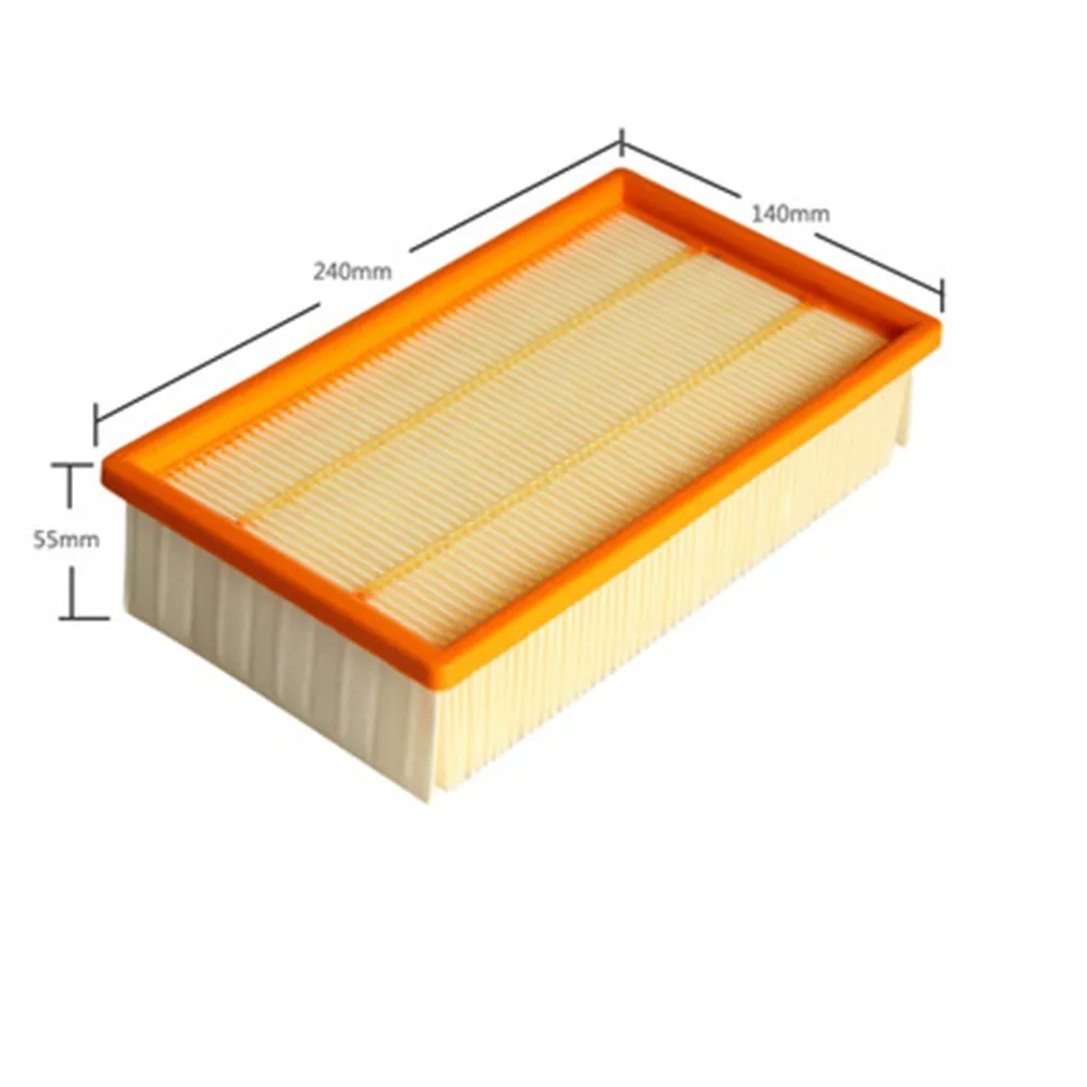 

1 шт. плиссированный фильтр Lamellar для Karcher 6,904-068 NT 35/ 45/ 55/ 361/ 561/ 611 плоские фильтры PES моющиеся аксессуары для дома