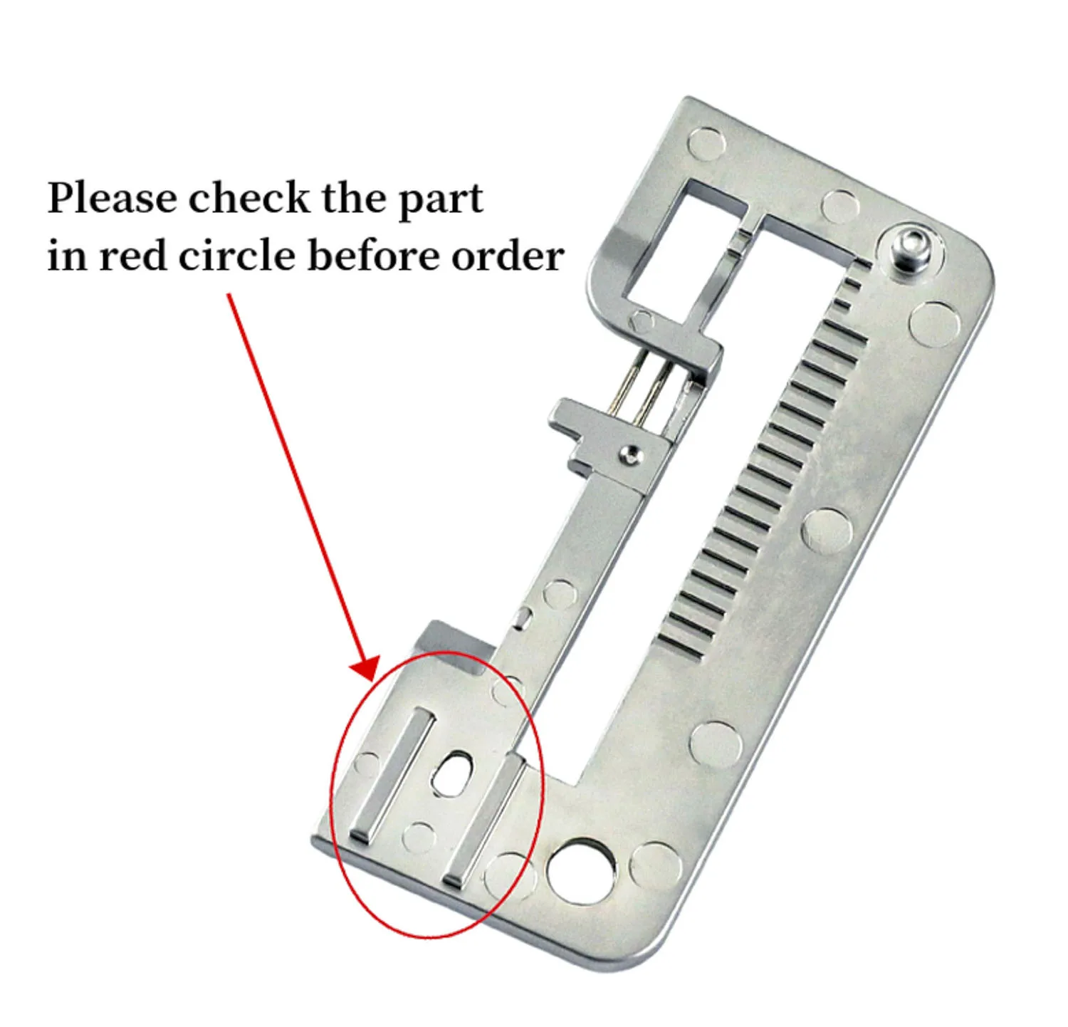 XB 1555001 니들 플레이트 핏 Brother Serger 모델-3034D,4234D,4234DT,5234PRW 국내 가정용 재봉틀