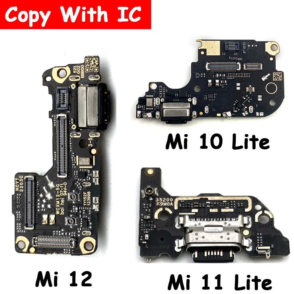 

10Pcs/Lots NEW USB Charging Plate Connector Dock Port Flex Cable With Microphone For Xiaomi Mi 8 9 9T 10 10T Lite Pro A1 A2 Lite