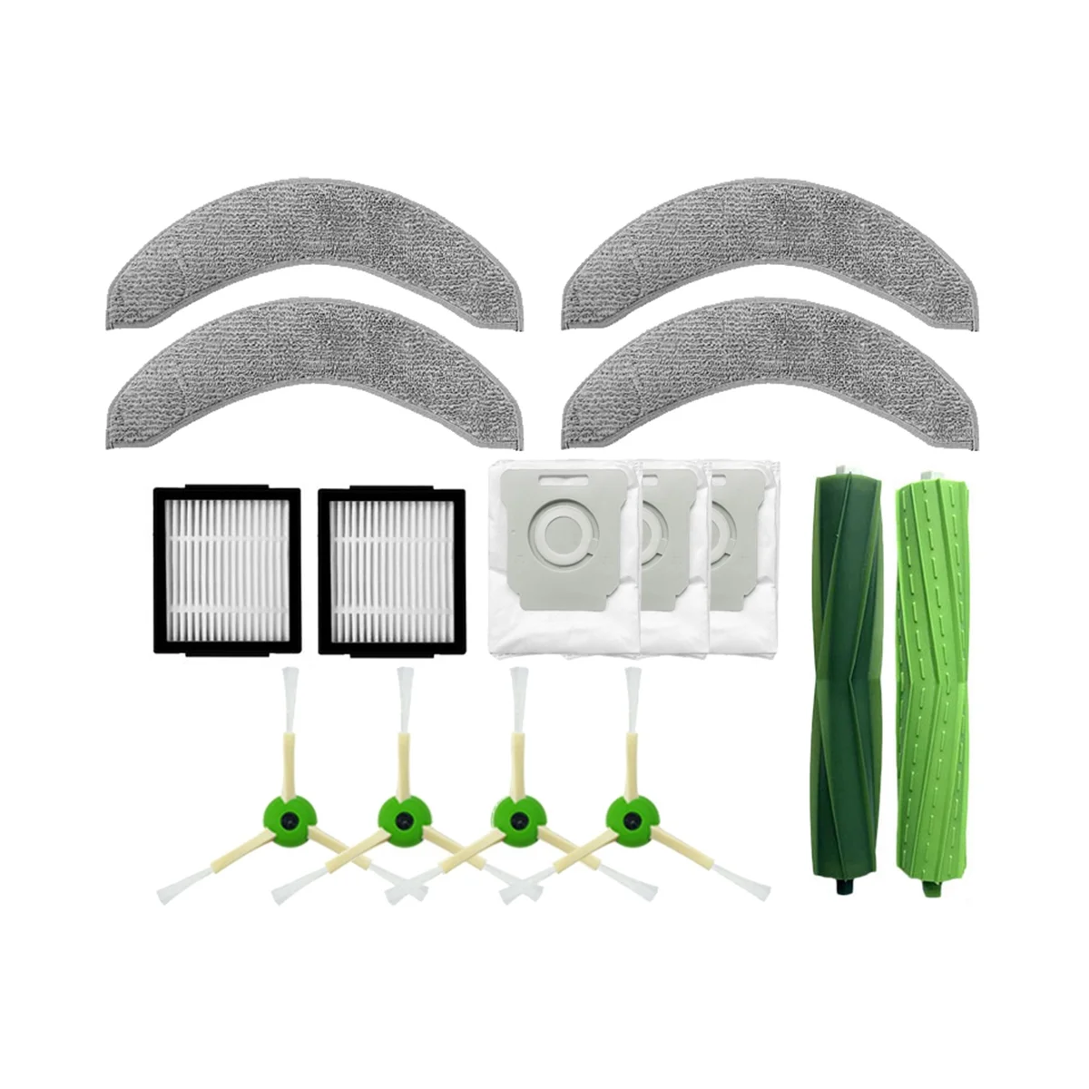 

Для iRobot Roombo Combo J7 + вращающаяся щетка, тряпичная швабра, тканевый мешок для пыли, вакуумный очиститель, аксессуары для робота