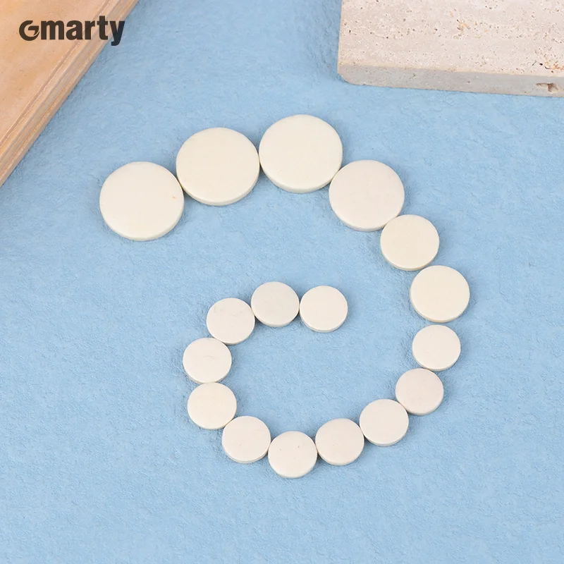 17pcs/Pack Clarinet Sound Hole Pad Mat Clarinet Pads Replacement Durable Wind Instrument Accessories Maintenance Tool