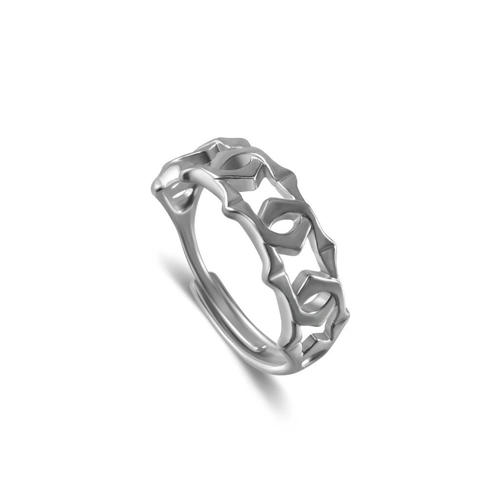 Stainless Steel Thumb Rings Ladies Mens Toe Rings Adjustable Open Band Simple Exquisite 1PC stainless steel ring finger ring adjustable rings