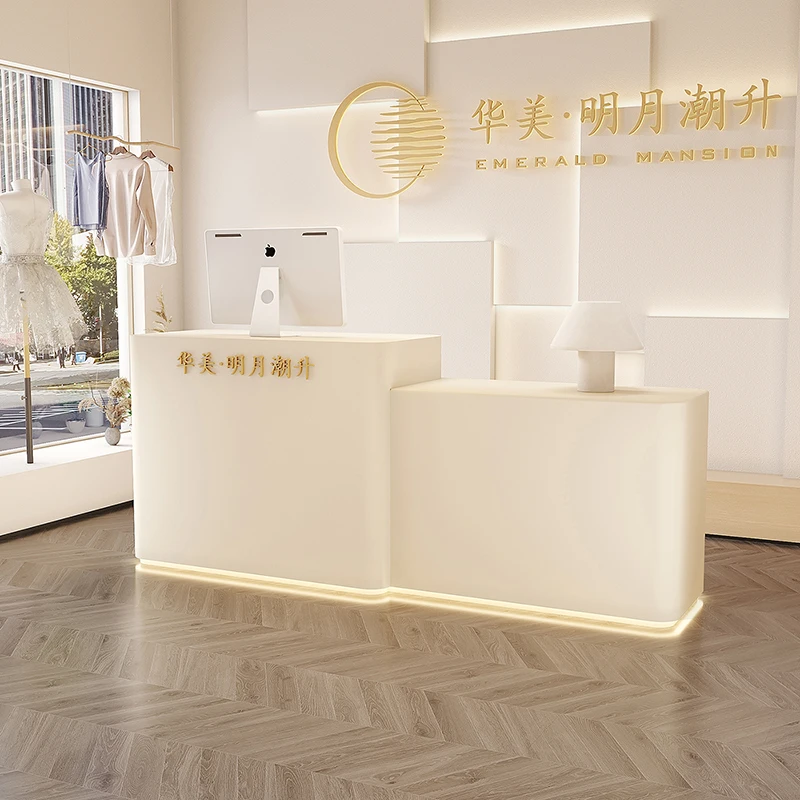 Pulpitos Wooden Churches Acrylic Lectern Church Aesthetic Reception Furniture Spa Counter Store With Showcase Front Desk Box