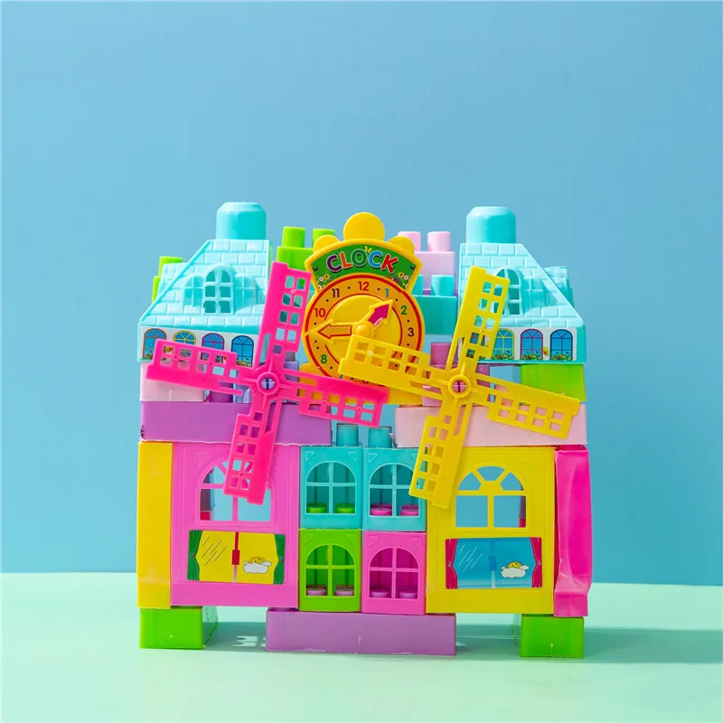 

84pcs children's large particles building blocks early education assembly blocks toys baby diy toys surprise gifts for children