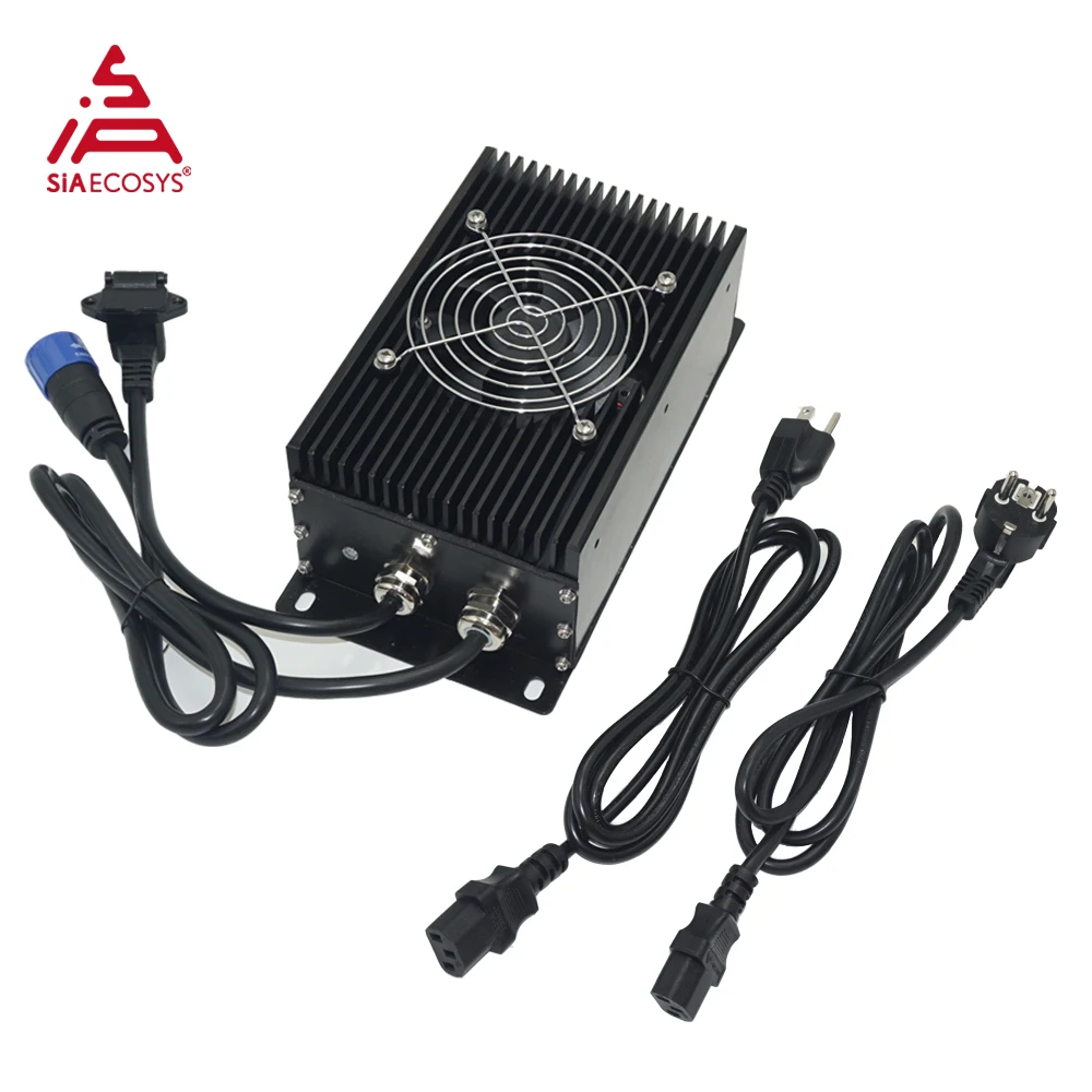 EV Charger High Power 1800W 72V18A/12A with Europe and American standard cable For E-scooter E-motorcycle E-bike
