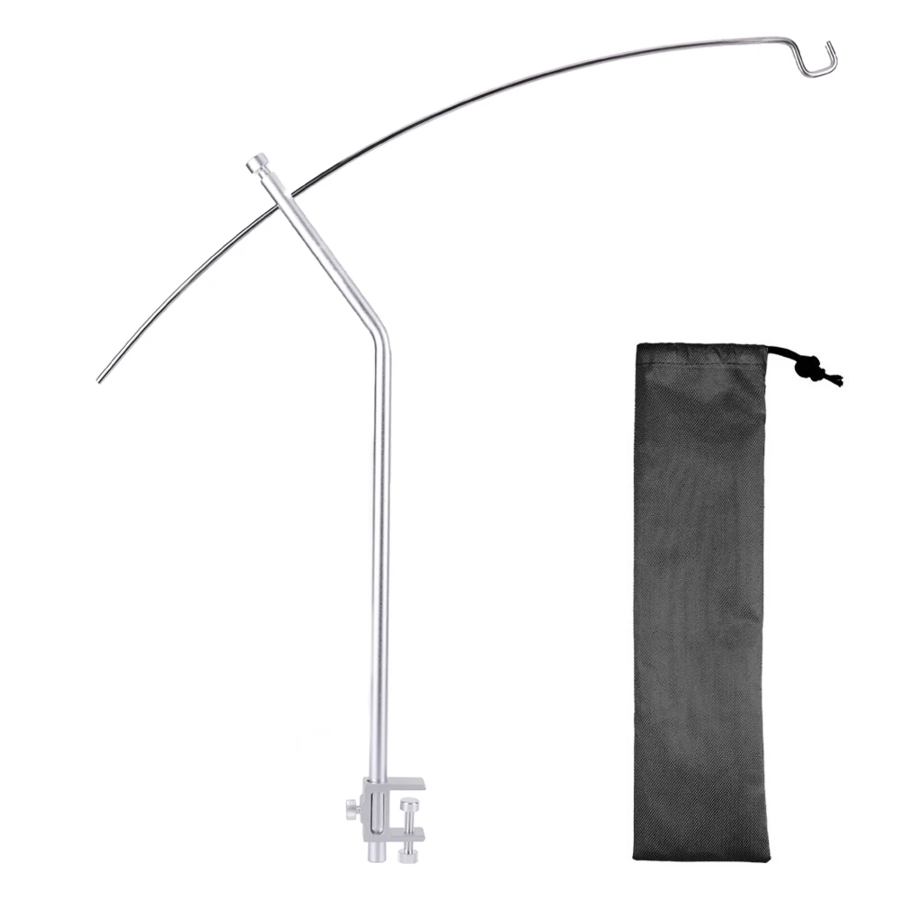 Outdoor Portable Light Hanger Aluminum Alloy IGT Table Lantern Hanger Portable Lamp Bracket for Outdoor Camping Hiking