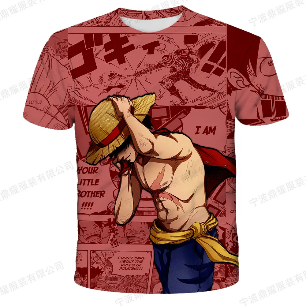 

Portgas·D· Ace T-shirt Kid Anime One Piece t shirt Kids Boys Clothes Children's Clothing Baby Short Sleeve Tee Tops Boy T-shirts