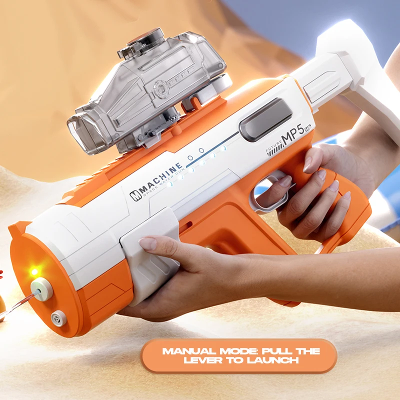 2024 New MP5 Electric Water Gun Shooting Toy Fully Automatic Summer Beach Children's Outdoor Fun Toy Boys and Girls Adult Toy 4