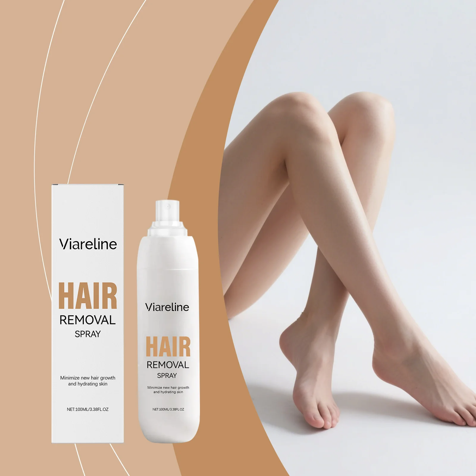 Summer-Use Body Hair Removal Spray Portable Refreshing Gentle Non-Irritating Aids Skin Cleansing Suitable For Full-Body Care_voghion.com