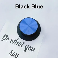 Magnetic Foldable Phone Grip and Stand with N52 Magnet (Black blue)