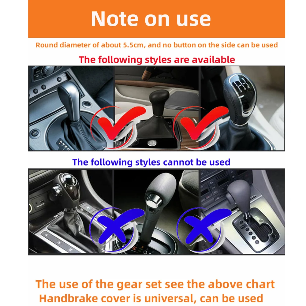 Car Supplies Handbrake Set Flash Diamond Encrusted Plush Leather Cloth Art Breathable GM Interior
