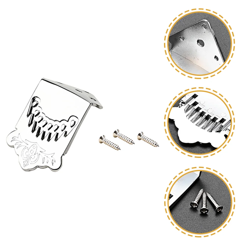 

1 Set Mandolin Tailpiece Metal Guitar Mandolin Tailpiece Mandolin Parts
