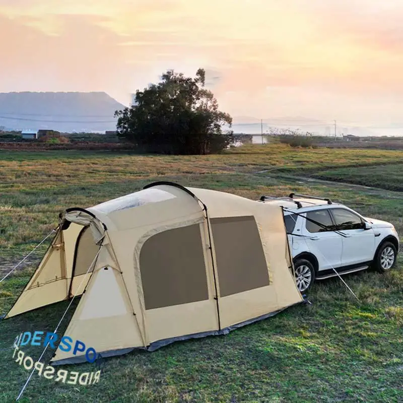 Zelt für Auto, Camping, SUV, Heckzelt, tragbar, Seitenzelt für Auto,  Camping, Outdoor, Regenabdeckung, für mehr Personen, Camping, Zelt