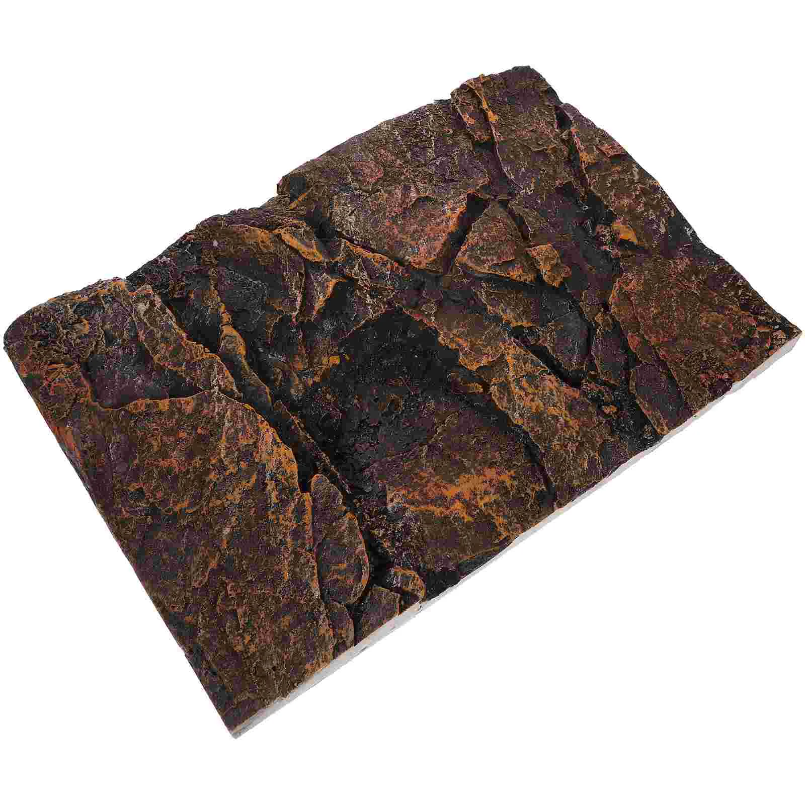 

Reptile Tank Decorative Background Simulation Stereo Rock Terrarium Backdrop