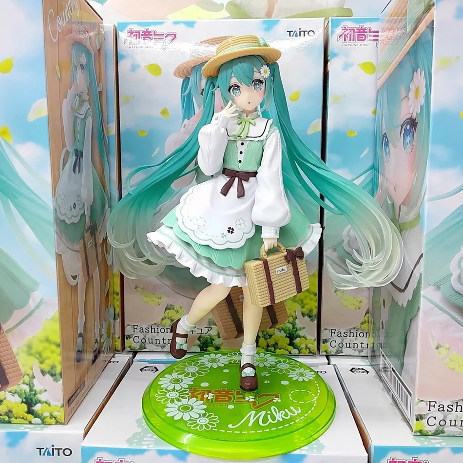 Hatsune Miku Cute Anime Figurine - 18cm Collectible Toy Gift