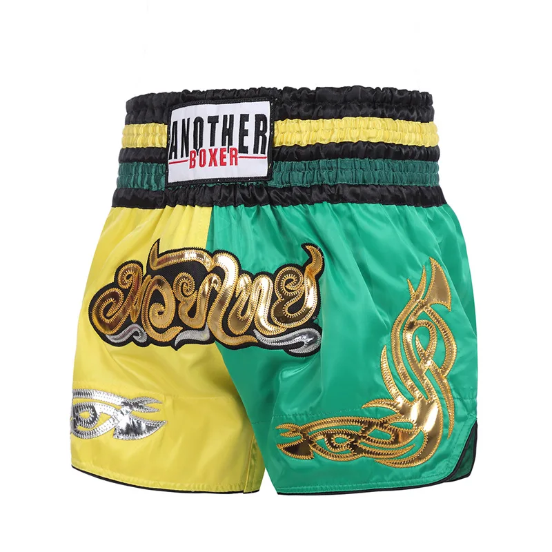 

New Boxing Features Sports Training Muay Thai Fitness Personal Fight Shorts Muay Thai Boxing Shorts Short Mma