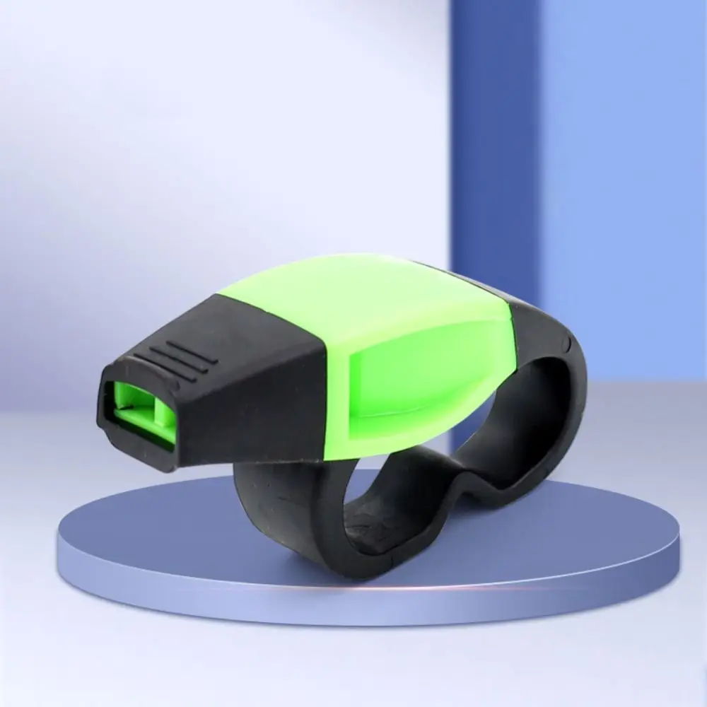 Portable Hand Whistle New Loud Sound Training Accessories Referees Whistles PVC Multi-coclor Training Whistle