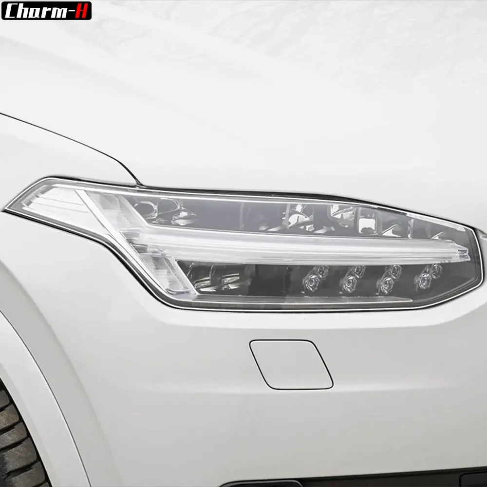 

2 шт., наклейки для передних фар Volvo S60 S90 V60 V90 XC40 XC60 XC90