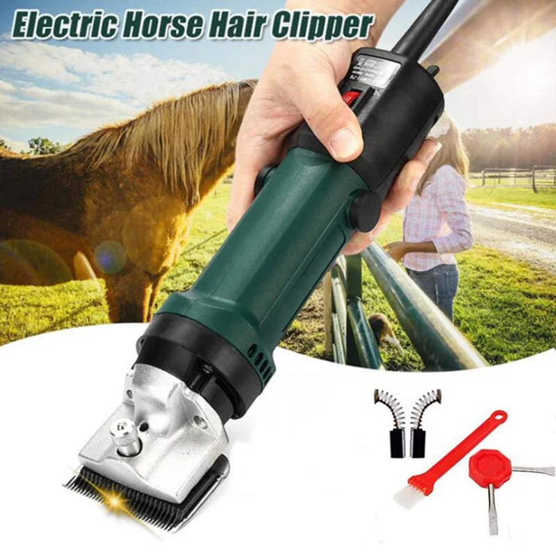 

new 4 Plug Electric Horse Sheep Clipper 690W Equine Animals Shearing Machine Trimmer Shaver Clipper Hair Grooming