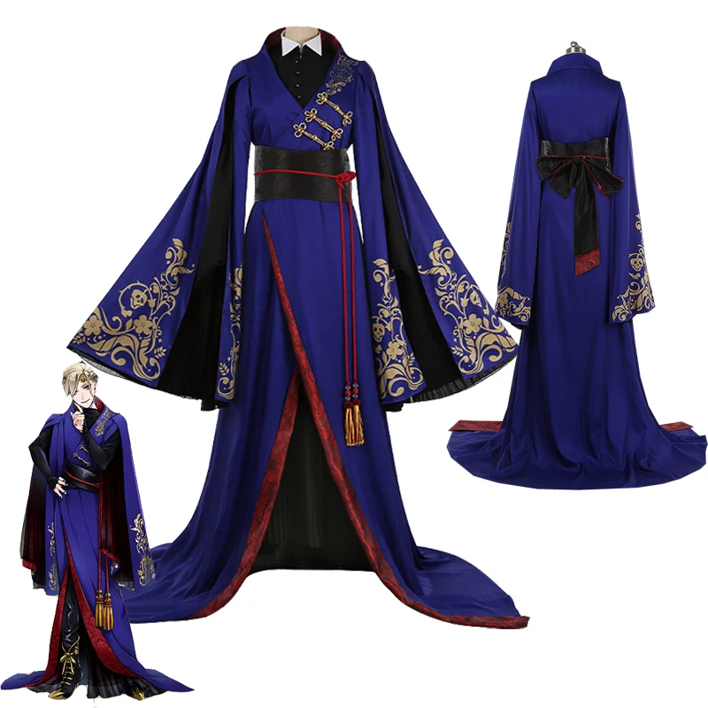 

Big Size Made Anime Costume Twisted-Wonderland POMEFIORE Vil Cosplay Costume Uniform Man Halloween Suits Custom-tailor Outfits