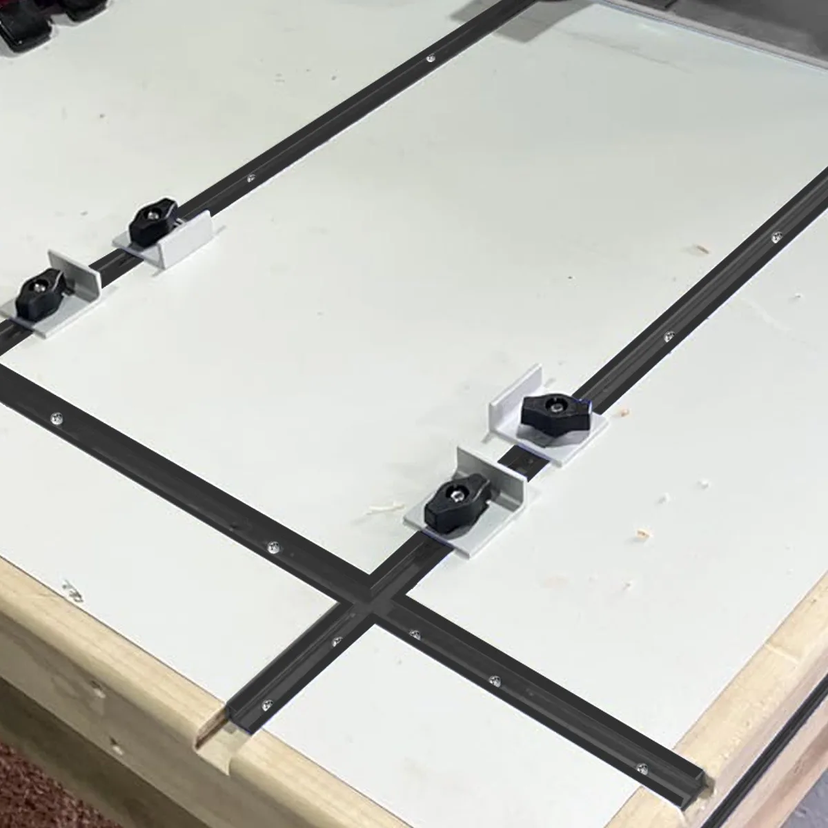 T track woodworking T-slot miter track jig 400mm 500mm 19x9.5mm table saw router table DIY tools