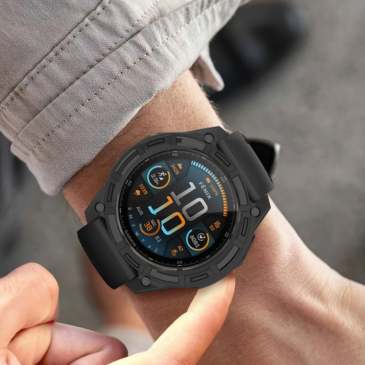 TPU Soft Silicone Protective Bumper Case for Smartwatches - Enhanced Protection and Style
