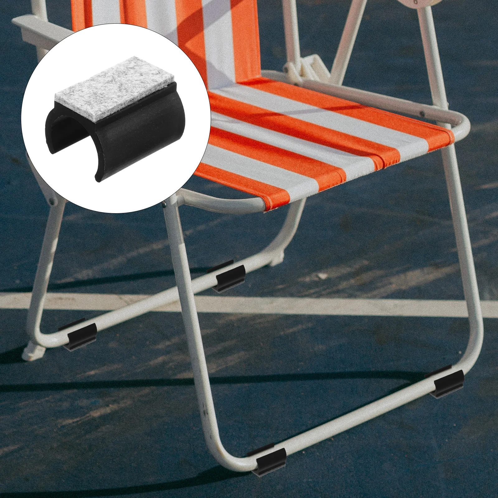 

Furniture Pads Chair Legs Pads U-shaped Chair Leg Caps Felt Floor Protectors