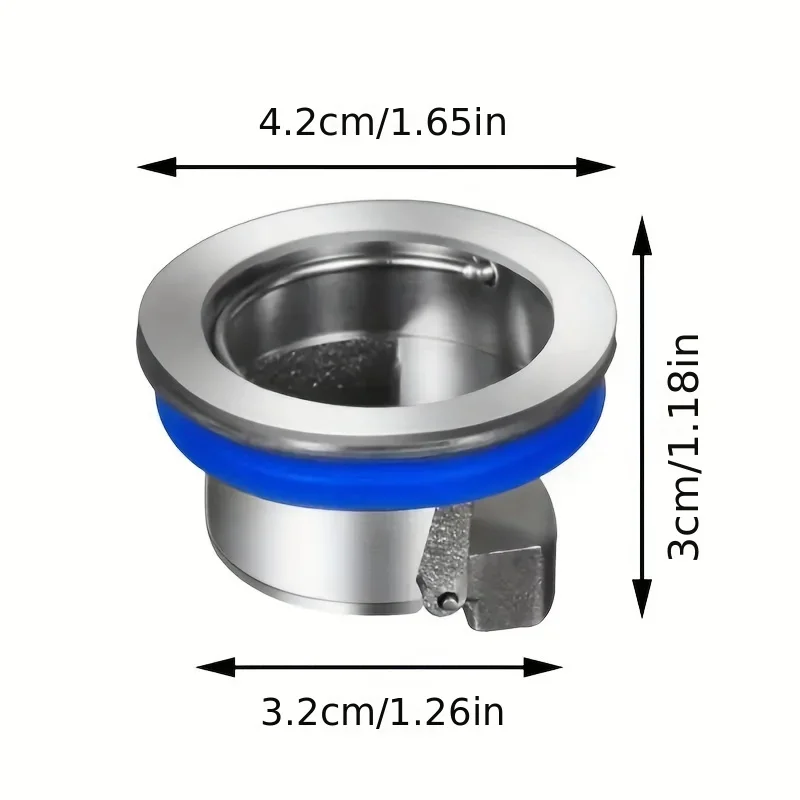 All-copper Floor Drain Anti-odor Core Direct-discharge Deodorizer Bathroom Sewer Pipe Universal Anti-insect Anti-odor 1PC floor drain deodorant
