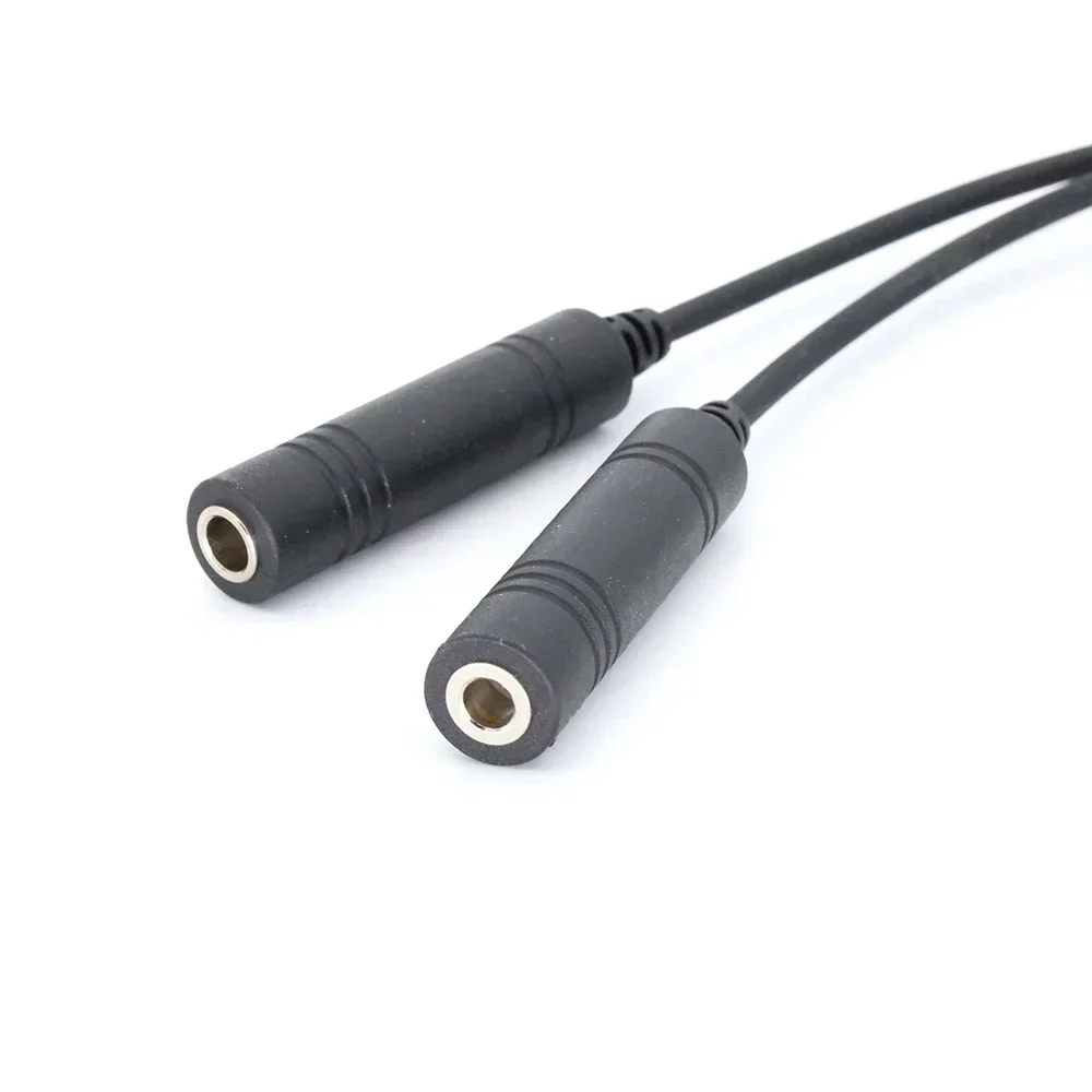 

Aviation Headset GA Dual Plugs to Airbus 5 Pin XLR Headset Adapter