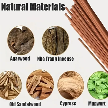 Natural Sandalwood Incense Sticks 4