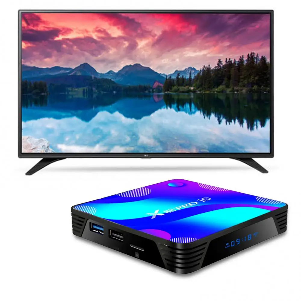 

X88 Pro RK3318 4K Dual Band For Android 10.0 High Clarity Media Player TV Set Top Box
