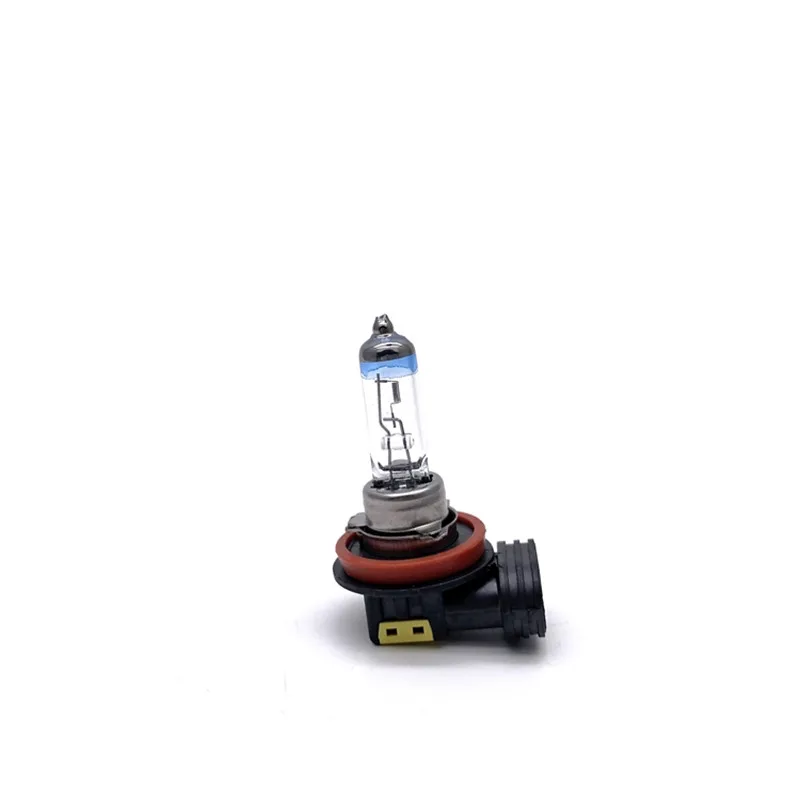 2개입 H8 플래티넘 헤드 12V55W 자동차 전구 3800K 자동차 할로겐 전구 헤드라이트 램프 상향등 및 하향등 안개등 전구 웜옐로우