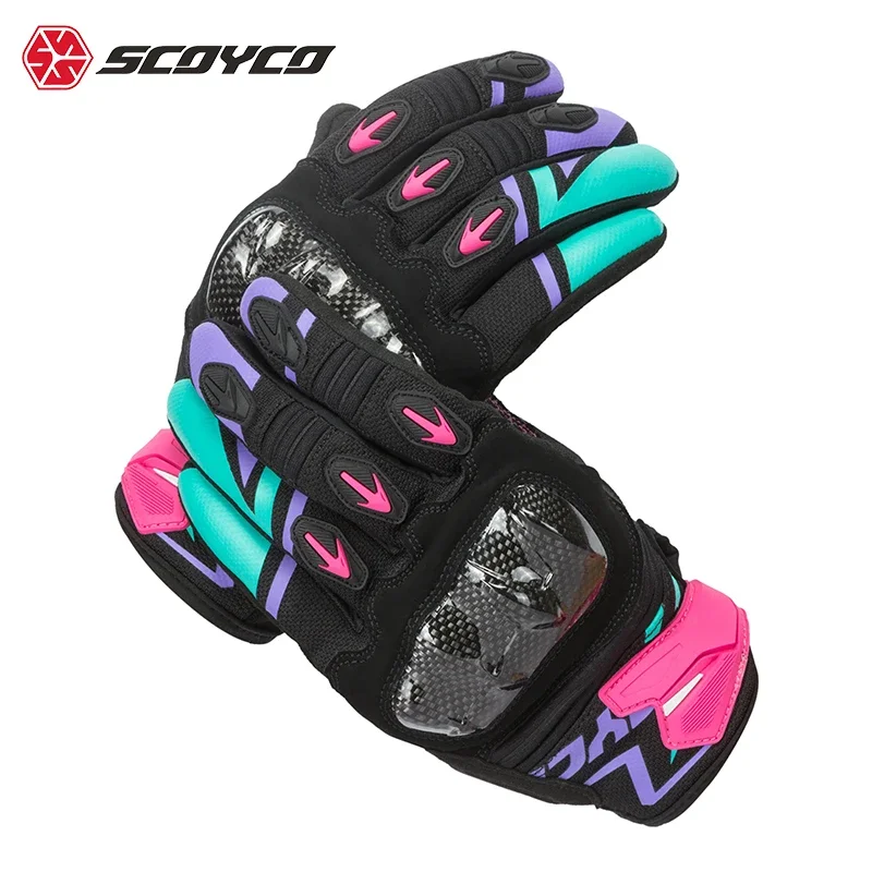 

SCOYCO MC137 Motorcycle Gloves Spring/Summer Cycling Rider Racing Guantes Moto Men Women Anti-fall Breathable Luvas Motocross