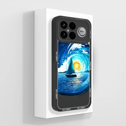 Gradient Color Lightweight Back Cover - Soft Smooth Liquid Silicone Bumper Shell - Poco F8 ultra (TYB1063)