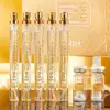 Korea 24k Care Serum Active Collagen Silk Care Lifting Firming Set Hyaluronan Silk Line Moisturizing Essence Firming Skin Care 4