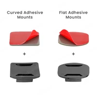 For GoPro Accessories Adhesive Mounts Curved Flat Sticker Sticky Pads Helmet For Go Pro Insta 360 X5 X4 DJI Action 6 5 Camera - Image 3