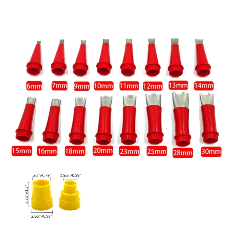 Caulking Nozzle Tips Caulking Guns Nozzles Nozzle Applicator Finishing Tool Universal Integrated Rubber