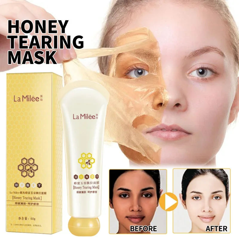 

Honey Peeling Mask Deep Cleansing Pores Oil Control Exfoliating Dead Shrinking Pores Firming Improving Dull Black Mask