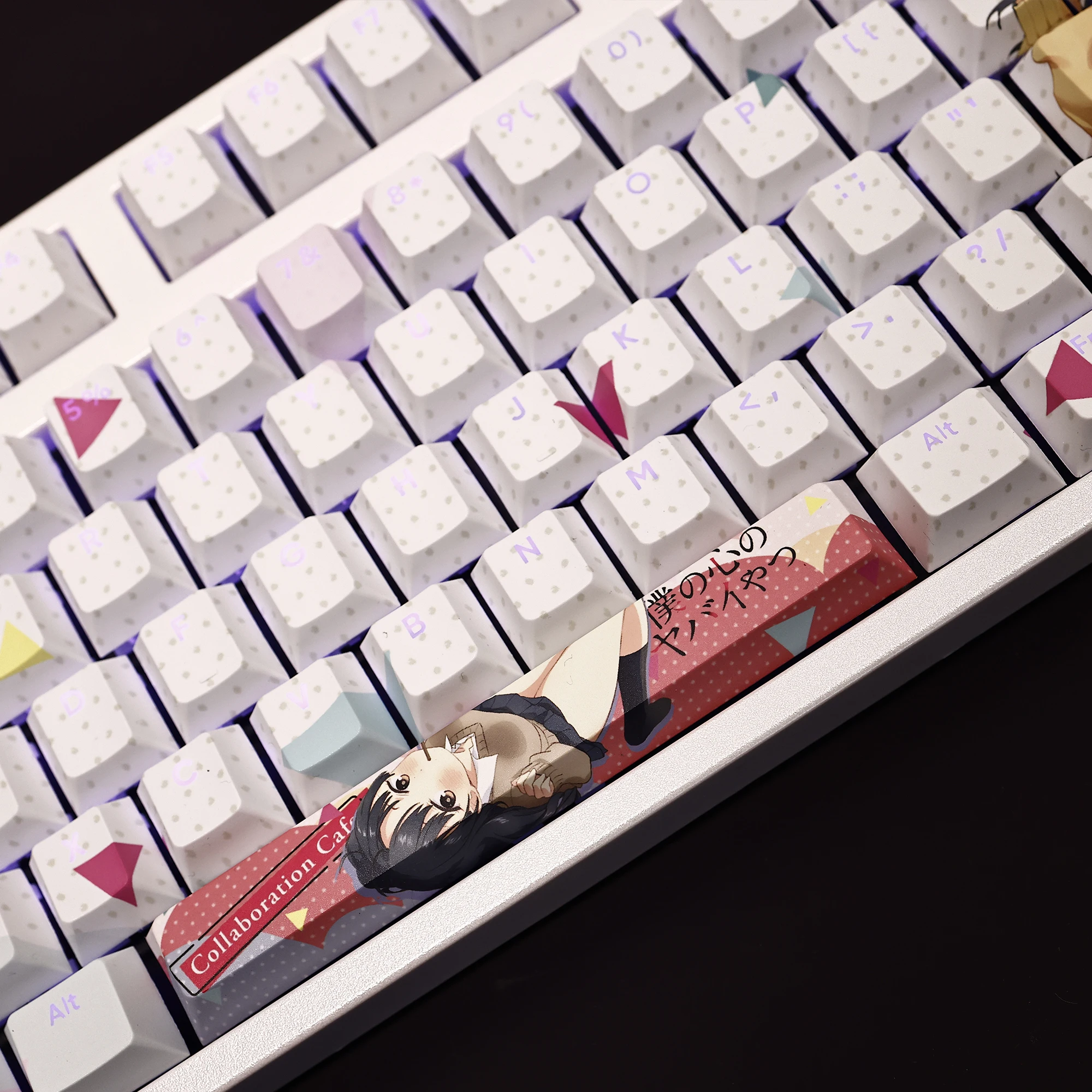 108Keys/Set Yamada Anna The Dangers in My Heart PBT Keycaps Anime