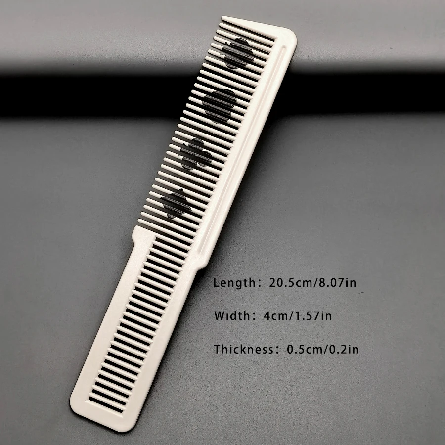 Pettine per Acconciature da Salone, Pettine Essenziale per Parrucchieri, Pettine per Taglio Capelli, Pettine a Coda, Pettine per Uomini e Donne - immagine 3