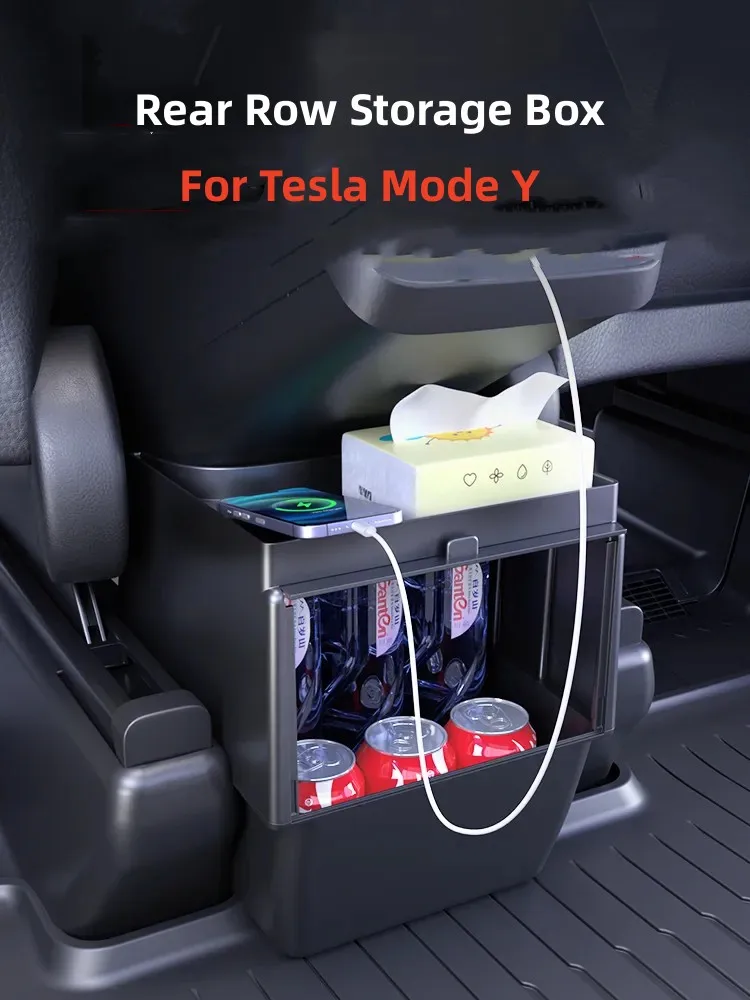 

Ящик-органайзер под сиденье Tesla, двухслойный