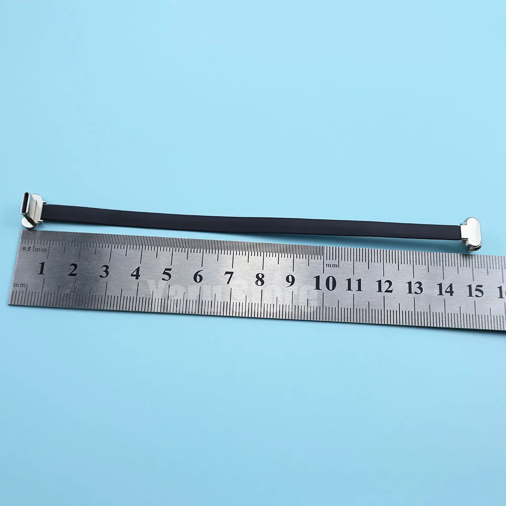 타입-C 남성-남성 USB C FPC 소프트 플랫 케이블 충전 케이블 고속 충전 와이어 연장선 휴대폰용